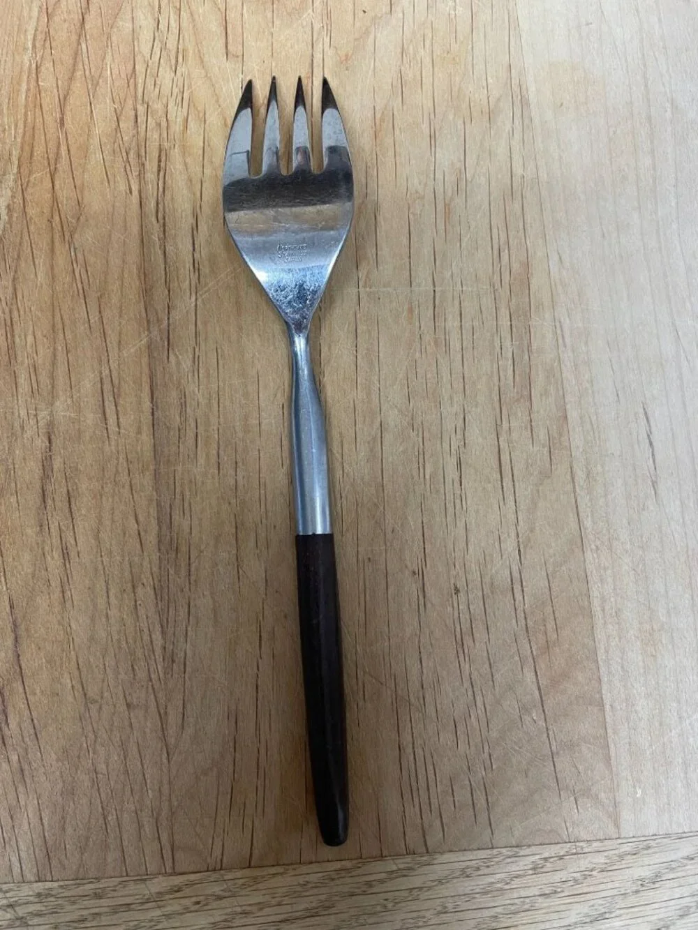 Vintage Northland Stainless Napa Valley Cold Meat Fork | Mid-Century Modern Faux